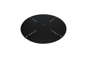 Lowan 59cm Suspension Plate Only Matt Black (ONLY TESTED FOR OUR RANGE OF PRODUCTS)