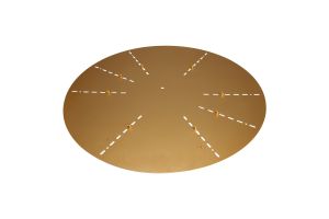Lowan 69cm Suspension Plate Only Antique Brass (ONLY TESTED FOR OUR RANGE OF PRODUCTS)