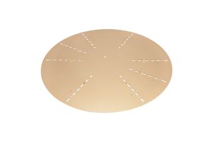 Lowan 69cm Suspension Plate Only Painted Gold (ONLY TESTED FOR OUR RANGE OF PRODUCTS)