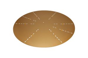 Lowan 79cm Suspension Plate Only Antique Brass (ONLY TESTED FOR OUR RANGE OF PRODUCTS)