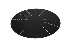 Lowan 79cm Suspension Plate Only Matt Black (ONLY TESTED FOR OUR RANGE OF PRODUCTS)