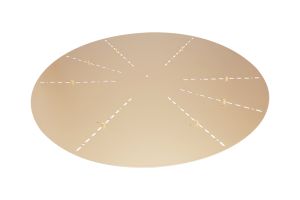 Lowan 89cm Suspension Plate Only Painted Gold (ONLY TESTED FOR OUR RANGE OF PRODUCTS)