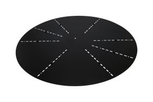 Lowan 89cm Suspension Plate Only Matt Black (ONLY TESTED FOR OUR RANGE OF PRODUCTS)