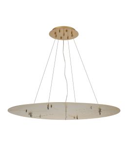 Lowan 89cm, 3m Brass/Painted Brass, Suspension Plate c/w Power Cable To Lower Flush Fittings, Max Load 40kg (ONLY TESTED FOR OUR PRODUCTS)