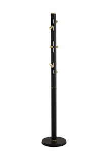 Lavazza Floor Lamp, 6 x 2W LED, 3000K, 1680lm, Sand Black/Gold, 3yrs Warranty