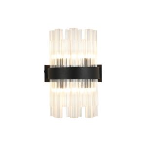Modus 4 Light G9, Wall Light, Satin Black / Clear