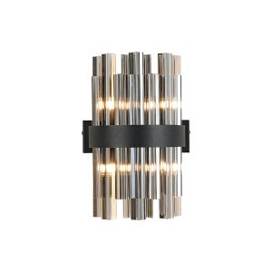 Modus 4 Light G9, Wall Light, Satin Black / Smoke