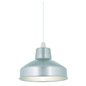 Aston Non Electric Shade Aluminium Finish 