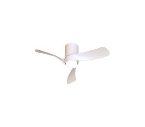 Nemo II XS 72cm 15W LED Dimmable Ceiling Light With Built-In 26W DC Fan, 3000-5000K Remote Control, 3000lm, White, 5yrs Warranty
