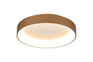 Niseko II Ring Ceiling 50cm 40W LED, 2700K-5000K Tuneable, 2950lm, Remote Control & APP, Gold, 3yrs Warranty