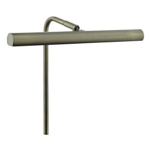 DAR OLN6675 Olney Single LED Picture Light Antique Brass Finish