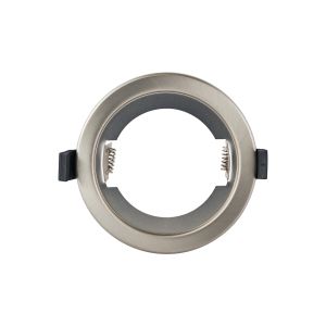 Prism Satin Nickel Adapter Ring Bezel Expander, Inner Ring Diameter 90mm, Outer 118mm, Suitable For Cutout size 80-110mm