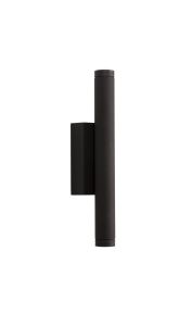 Tomatina Wall Lamp, 2 x 3W LED, 3000K, 300lm, IP54, Dark Grey, 3yrs Warranty