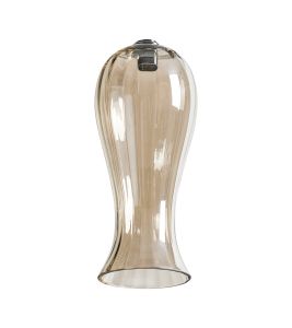 Giuseppe 10x23cm Vase (AJ) Cognac Glass Shade
