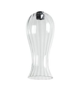 Giuseppe 10x23cm Vase (AJ) Clear Glass Shade