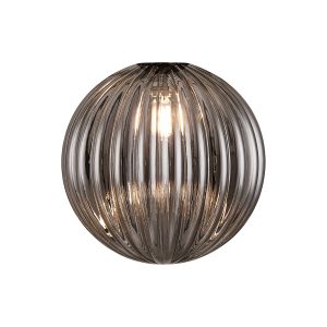 Giuseppe 15cm Segment (AL) Round Smoke Globe Glass Shade