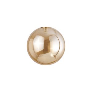 Giuseppe 10cm Round (J) Amber Glass Shade