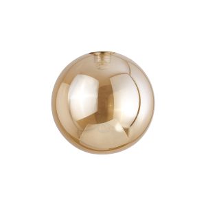 Giuseppe 12cm Round (J) Amber Glass Shade