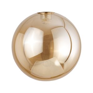 Giuseppe 18cm Round (J) Amber Glass Shade