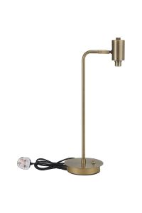 Giuseppe Antique Brass 1 Light G9 Reader Table Lamp Without Shade, For A Vast Range Of Glass Shades (Up To 200g & 150mm Height)