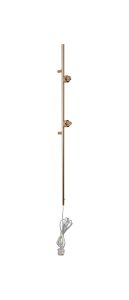 Giuseppe French Gold 85cm 2 Light G9 Universal Switched Plug-In Wall Lamp (FRAME ONLY), For A Vast Range Of Glass Shades