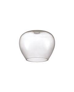 Giuseppe 15x12cm Inverted Trapezium Glass Shade (AC), Clear