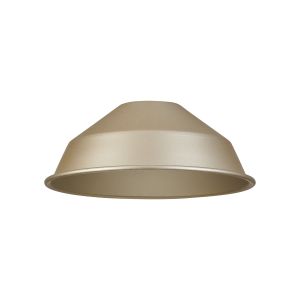 Giuseppe 15x6cm 3 Tier Trapezium (MA) Satin Beige/Champagne Gold Painted Metal Shade