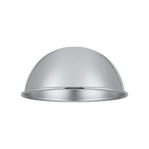Giuseppe 15.5x7cm Dome (MB) Polished Chrome/Silver Painted Metal Shade