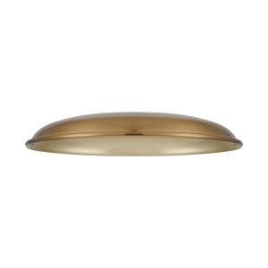 Giuseppe 18x2.8cm Flat Round (MD) Gold Bronze/Gold Painted Metal Shade