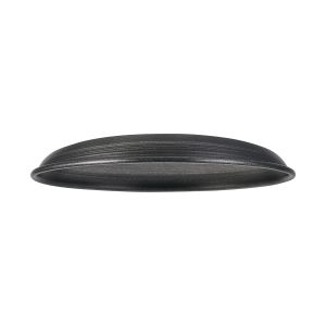 Giuseppe 18x2.8cm Flat Round (MD) Pewter/Light Pewter Painted Metal Shade