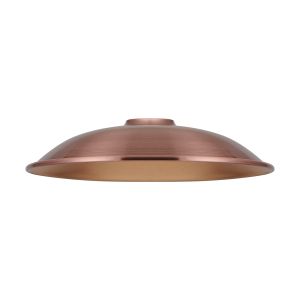 Giuseppe 18x4cm Shallow Dome Round (ME) Antique Copper/Copper Painted Metal Shade