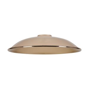 Giuseppe 18x4cm Shallow Dome Round (ME) French Gold/Painted Champagne Gold Metal Shade
