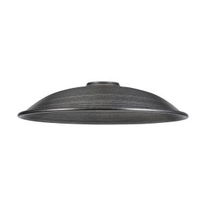 Giuseppe 18x4cm Shallow Dome Round (ME) Pewter/Light Pewter Painted Metal Shade