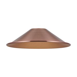Giuseppe 18x4.8cm Shallow Cone (MF) Antique Copper/Copper Painted Metal Shade