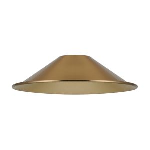 Giuseppe 18x4.8cm Shallow Cone (MF) Gold Bronze/Gold Painted Metal Shade