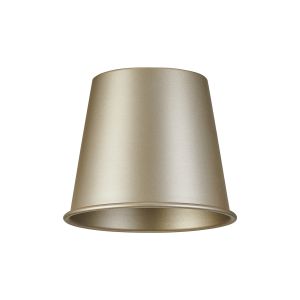 Giuseppe 13.5x11cm Cone (MG) Satin Beige Metal Shade