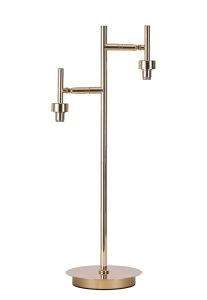 Giuseppe French Gold 2 Light G9 Reader Table Lamp Without Shade, For A Vast Range Of Glass Shades (Up To 200g)