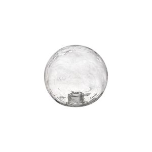 Giuseppe 10cm Rings Pattern Effect (Y) Round Clear Globe Glass Shade
