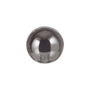 Giuseppe 10cm Rings Pattern Effect (Y) Round Smoked Globe Glass Shade