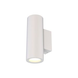 Pere Wall Light, 2 Light GU10, White, IP65, 2yr Warranty