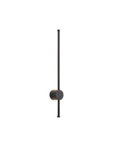 Madrona 65cm Wall Lamp, 12W LED, 3000K, 1100lm, IP54, Black, 3yrs Warranty