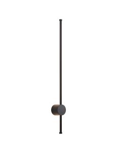Madrona 81cm Wall Lamp, 14W LED, 3000K, 1400lm, IP54, Black, 3yrs Warranty