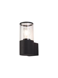 Pizzasy Wall Lamp 1 x E27, IP54, Anthracite/Clear, 2yrs Warranty