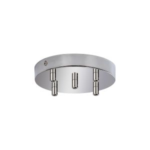 Briciole 5 Hole 15cm Canopy/Ceiling Rose Kit Polished Chrome