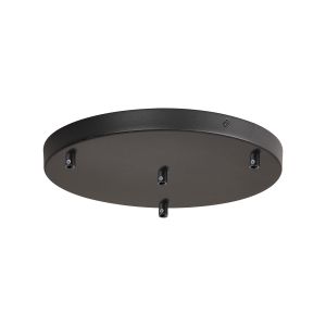Briciole 3/4 Hole 28cm Canopy/Ceiling Rose Kit Satin Black