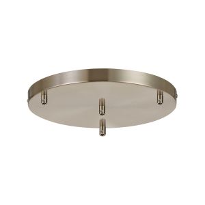 Briciole 3/4 Hole 28cm Canopy/Ceiling Rose Kit Satin Nickel