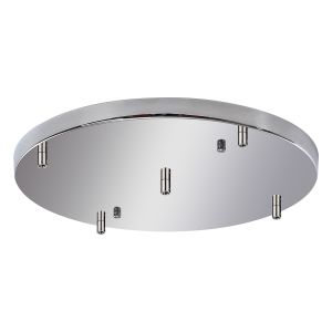 Briciole 5 Hole 40cm Canopy/Ceiling Rose Kit Polished Chrome