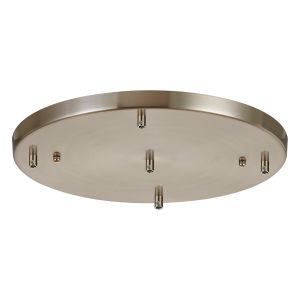 Briciole 5 Hole 40cm Canopy/Ceiling Rose Kit Satin Nickel