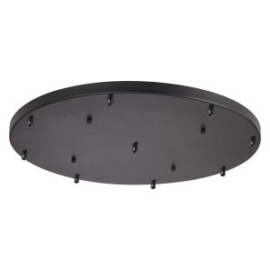 Briciole 9 Hole 60cm Canopy/Ceiling Rose Kit Satin Black