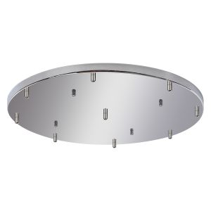 Briciole 9 Hole 60cm Canopy/Ceiling Rose Kit Polished Chrome